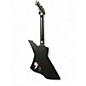 Used ESP LTD James Hetfield Snakebyte Satin Black Solid Body Electric Guitar