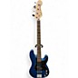 Used Squier Precision Bass Blue Electric Bass Guitar thumbnail