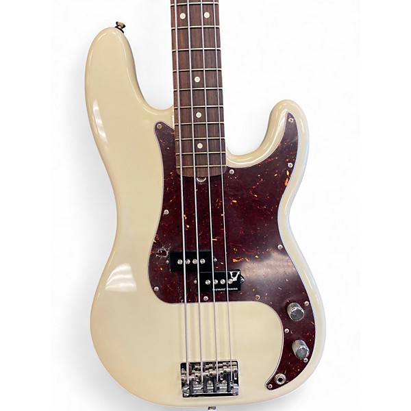 Used Fender American Professional II Precision Bass Olympic White Electric Bass Guitar