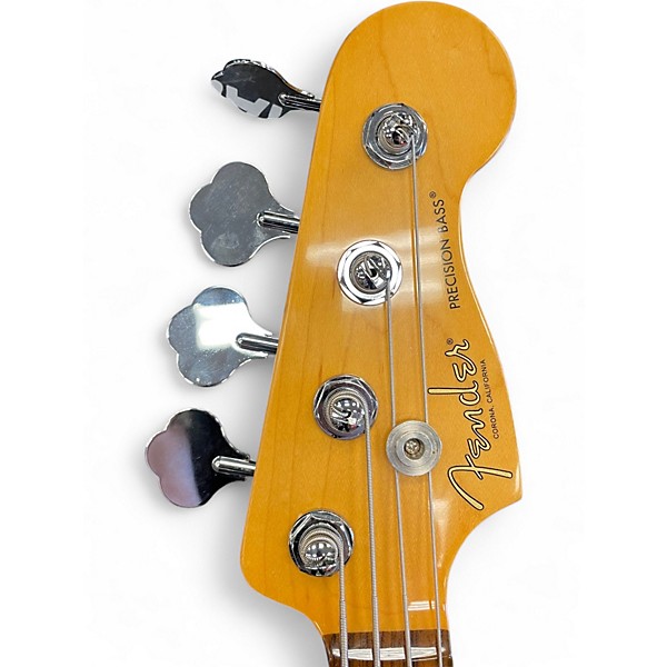 Used Fender American Professional II Precision Bass Olympic White Electric Bass Guitar