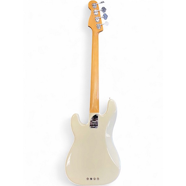 Used Fender American Professional II Precision Bass Olympic White Electric Bass Guitar