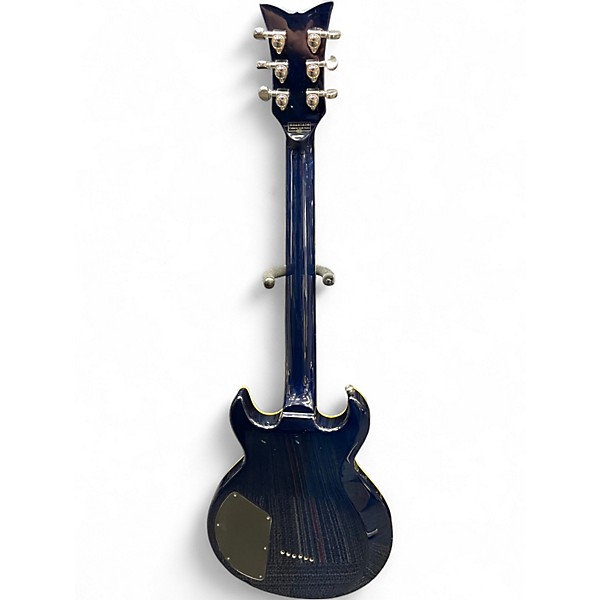 Used Schecter Guitar Research S1 Elite Blue Solid Body Electric Guitar