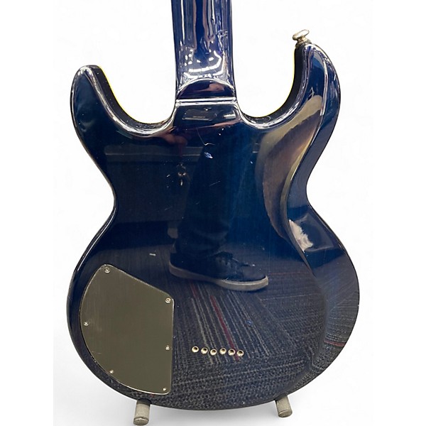 Used Schecter Guitar Research S1 Elite Blue Solid Body Electric Guitar