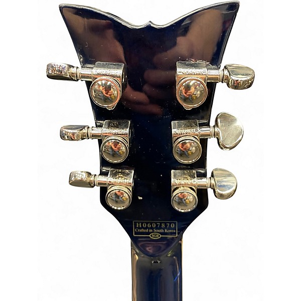 Used Schecter Guitar Research S1 Elite Blue Solid Body Electric Guitar