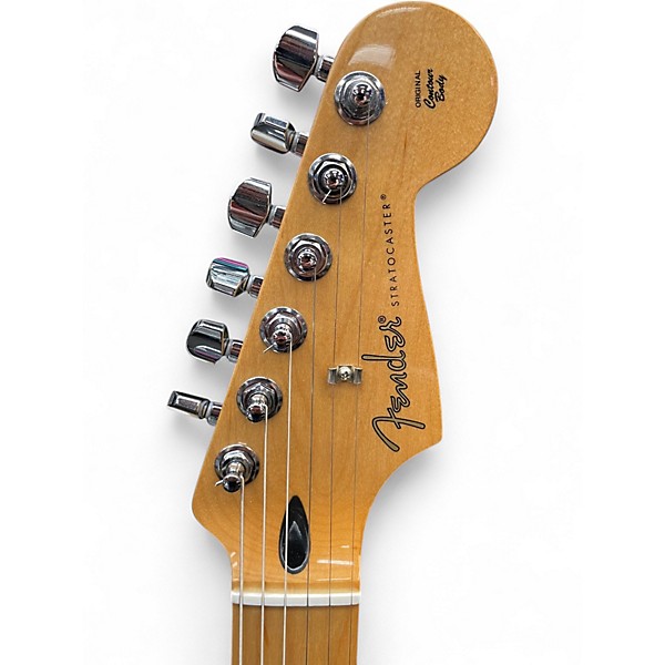 Used Fender Player Stratocaster HSS Sage Green Metallic Solid Body Electric Guitar