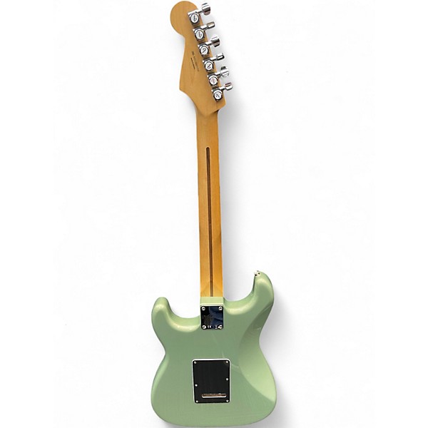 Used Fender Player Stratocaster HSS Sage Green Metallic Solid Body Electric Guitar