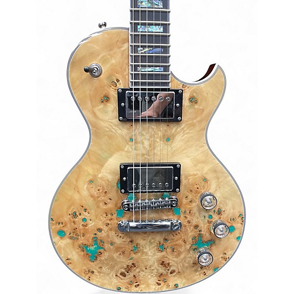 Used Schecter Guitar Research Solo-II Custom Natural Solid Body Electric Guitar