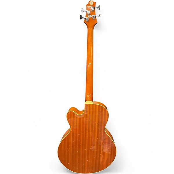 Used Greg Bennett Design by Samick AB2 Natural Acoustic Bass Guitar