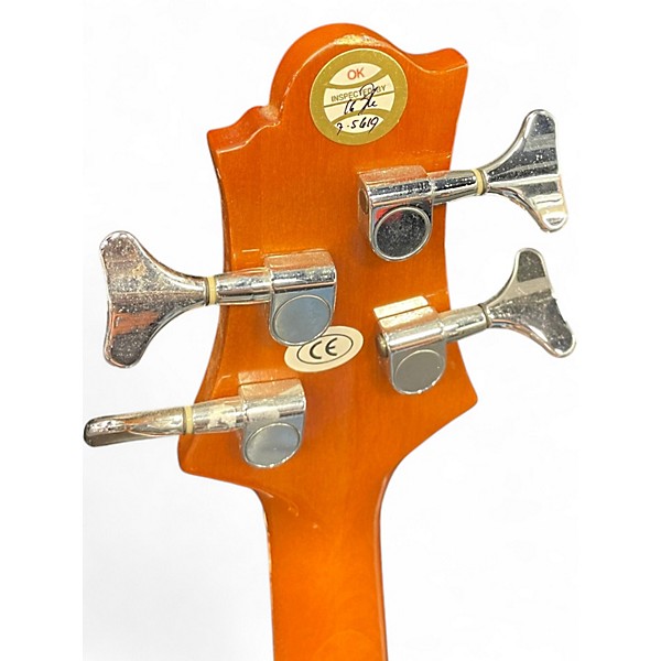 Used Greg Bennett Design by Samick AB2 Natural Acoustic Bass Guitar