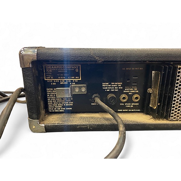 Vintage 1970s Ampeg G-60 Bass Amp Head