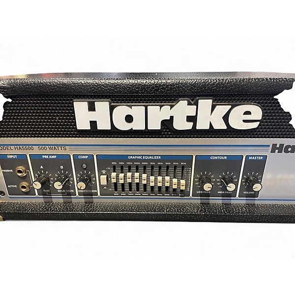 Used Hartke HA5500 500W Bass Amp Head