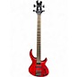 Used Tobias Toby Deluxe IV Crimson Red Trans Electric Bass Guitar thumbnail