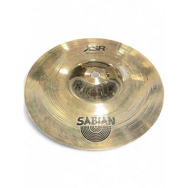 Used SABIAN 10in XSR Splash Cymbal