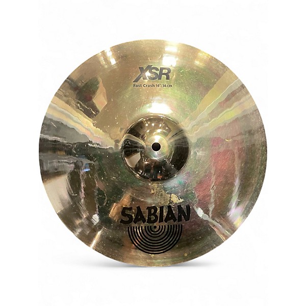 Used SABIAN 14in XSR Fast Crash Cymbal