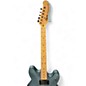 Used Squier Contemporary Active Starcaster Metallic Blue Hollow Body Electric Guitar