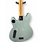 Used Squier Contemporary Active Starcaster Metallic Blue Hollow Body Electric Guitar