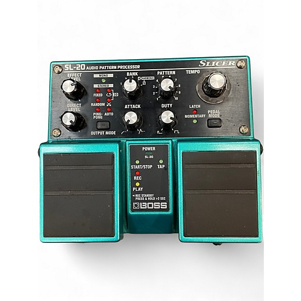 Used BOSS SL20 Slicer Twin Pedal