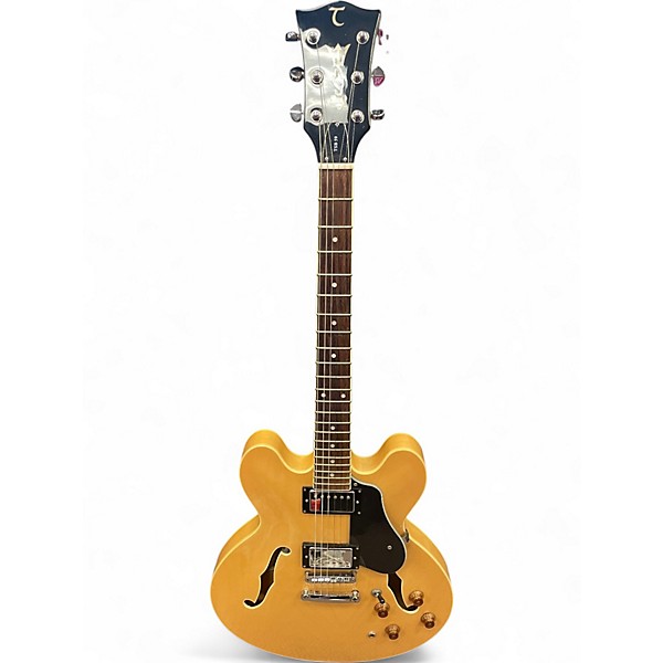 Used Tanglewood TSB59 Blonde Hollow Body Electric Guitar