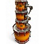 Used Pearl 4 Piece Masters Studio Cherry Sunburst Drum Kit thumbnail