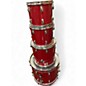 Used Ludwig 4 Piece Rocker Red Drum Kit