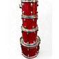 Used Ludwig 4 Piece Rocker Red Drum Kit