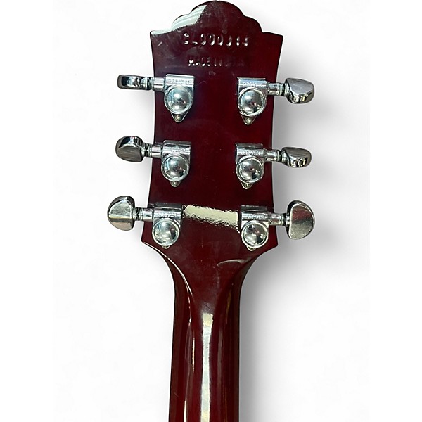 Used Guild Bluesbird Trans Red Solid Body Electric Guitar