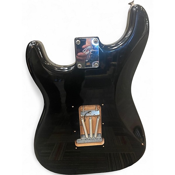Used Fender Player Stratocaster Black Solid Body Electric Guitar