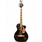 Used Fender Kingman V2 Black Acoustic Bass Guitar