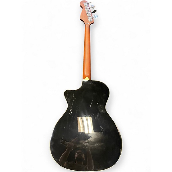 Used Fender Kingman V2 Black Acoustic Bass Guitar