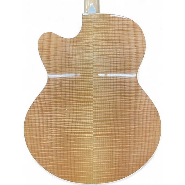 Used Sawtooth STMPLAEJC Natural Acoustic Electric Guitar