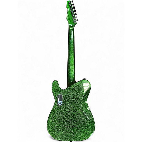 Used ESP LTD SCT607B Stephen Carpenter Signature 7 String Emerald Green Solid Body Electric Guitar