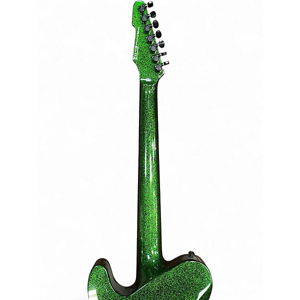 Used ESP LTD SCT607B Stephen Carpenter Signature 7 String Emerald Green Solid Body Electric Guitar