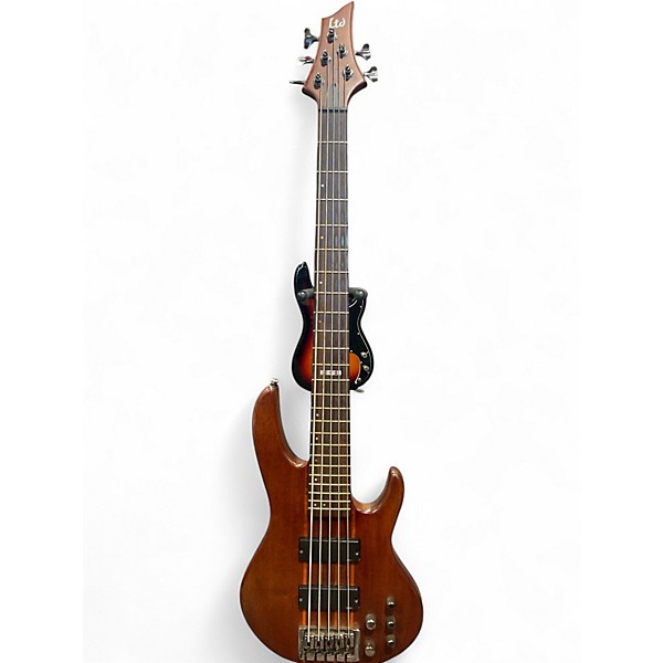 Used ESP LTD D5 5 String Mahogany Electric Bass Guitar