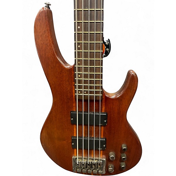 Used ESP LTD D5 5 String Mahogany Electric Bass Guitar