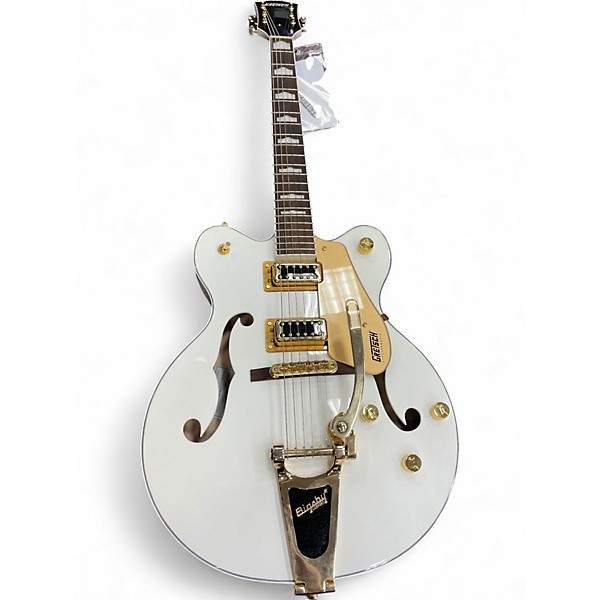 Used Gretsch Guitars G5422TG Electromatic Classic Snow White Hollow Body Electric Guitar