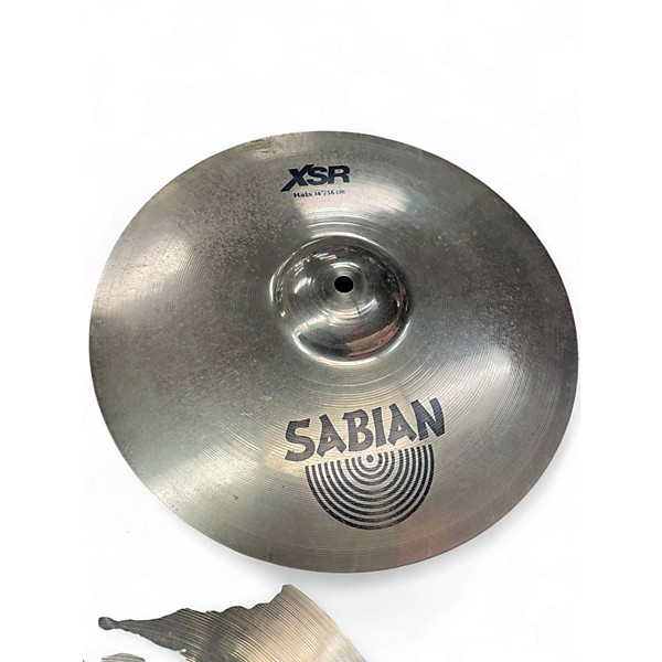 Used SABIAN 14in XSR 14IN HATS Cymbal