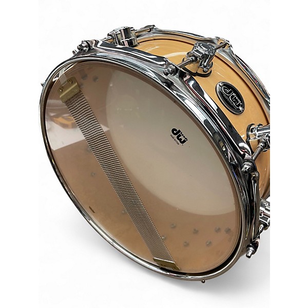 Used DW 5.5X14 Performance Series Snare Natural Drum