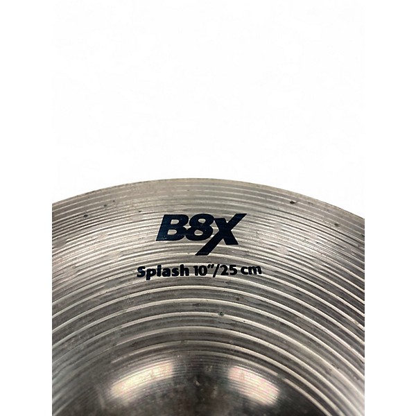 Used SABIAN 10in B8X 10IN SPLASH Cymbal