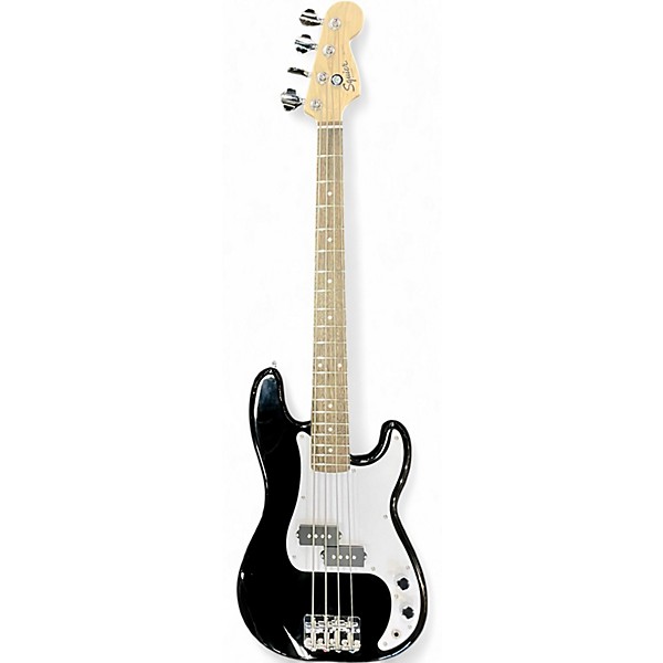 Used Squier Mini Precision Black Electric Bass Guitar