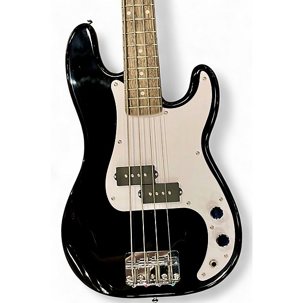 Used Squier Mini Precision Black Electric Bass Guitar