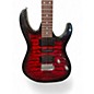 Used Ibanez GIO Crimson Red Burst Solid Body Electric Guitar