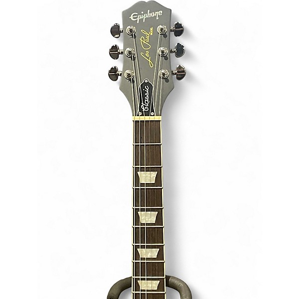 Used Epiphone Les Paul Classic Metallic Gold Solid Body Electric Guitar