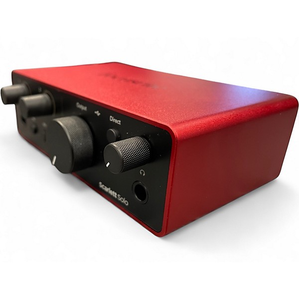 Used Focusrite Scarlett Solo 4TH GEN Audio Interface