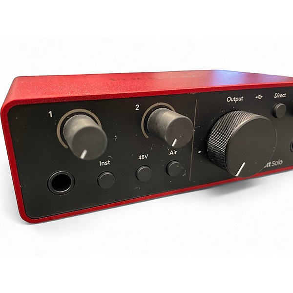 Used Focusrite Scarlett Solo 4TH GEN Audio Interface