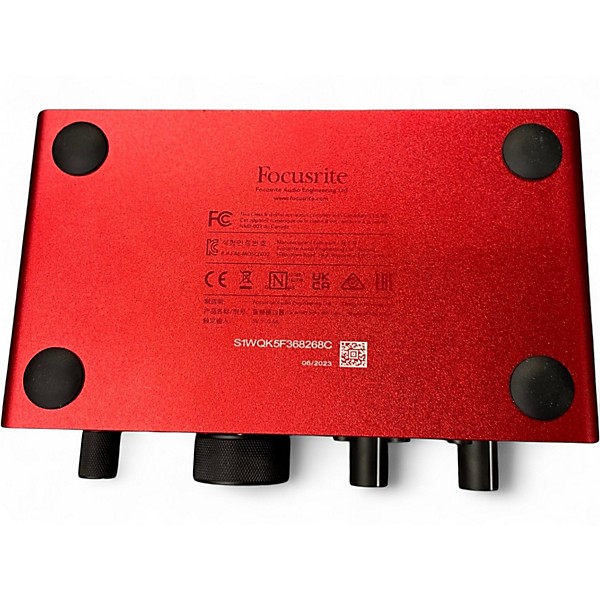 Used Focusrite Scarlett Solo 4TH GEN Audio Interface
