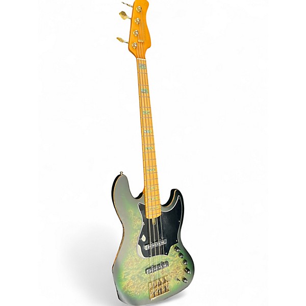 Used Sire MARCUS MILLER V10 Trans Green Electric Bass Guitar