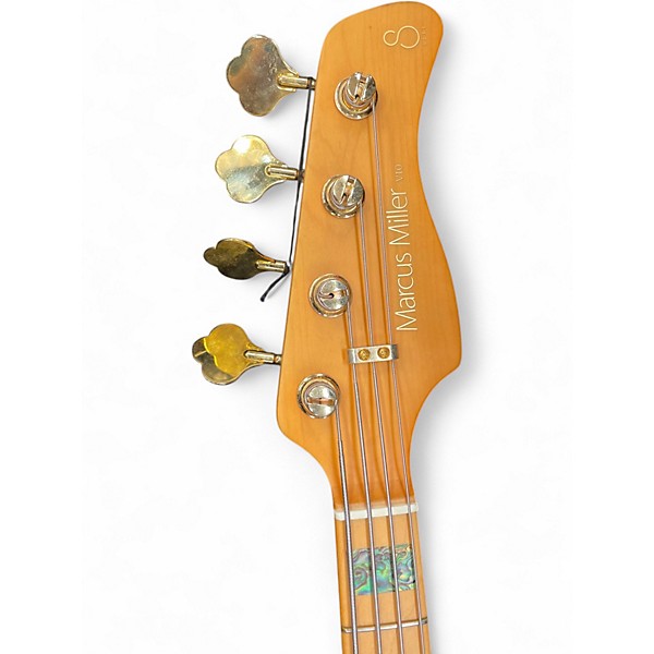 Used Sire MARCUS MILLER V10 Trans Green Electric Bass Guitar