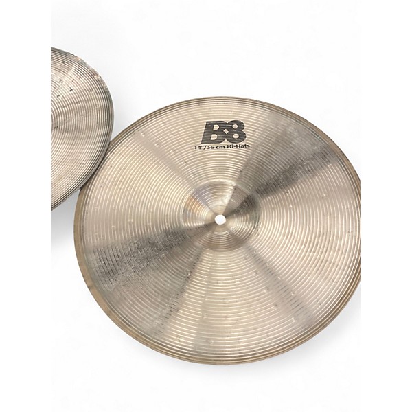 Used SABIAN 14in B8 Hi Hat Pair Cymbal