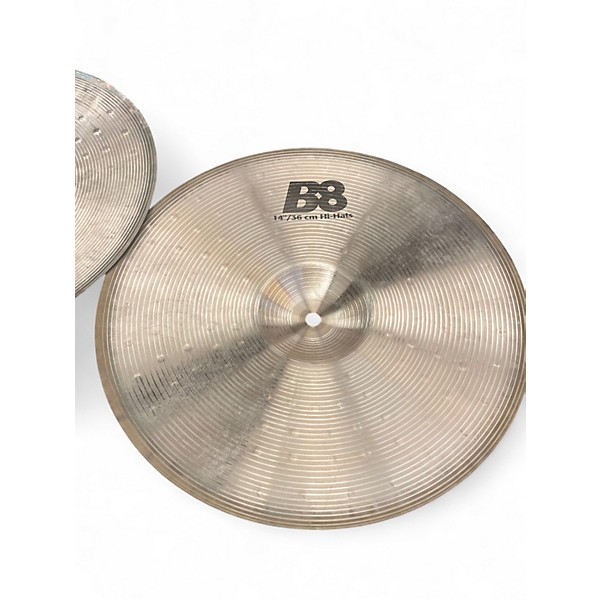 Used SABIAN 14in B8 Hi Hat Pair Cymbal