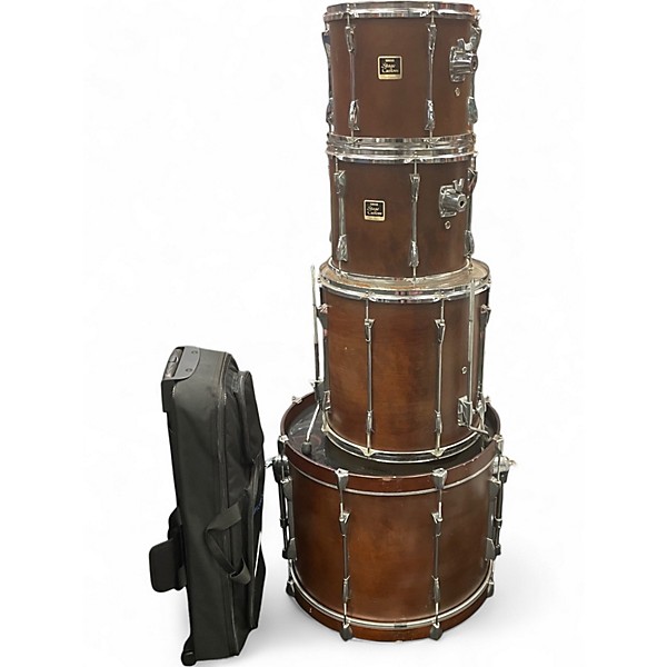 Used Yamaha 4 Piece Stage Custom Natural Drum Kit